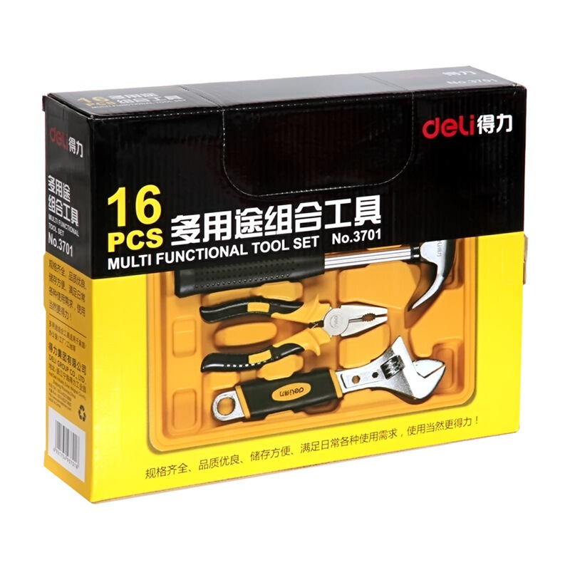 得力（deli） 3701 多功能組合工具箱/工具套裝 16件套_http://m.gzyiqian.cn/img/sp/451/50323858-1e56-44a2-b77c-1e9835fb7dc6.jpg