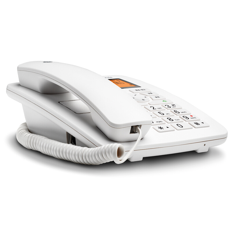 摩托羅拉（Motorola） CT111C 智能自動/手動插卡錄音電話機(jī)座機(jī)商務(wù)客服電話呼叫中心家用辦公固定座機(jī) （白色）_http://m.gzyiqian.cn/img/sp/766/b5587ebc-8d8e-4300-9d08-d14613b4fab9.jpg