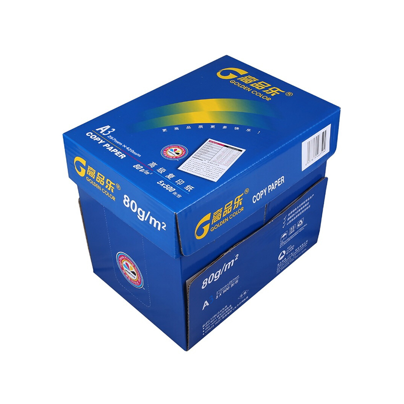 高品樂（GOLDEN COLOR） A3 80G 復印紙 500張/包（銷售單位：箱） (5包/箱)