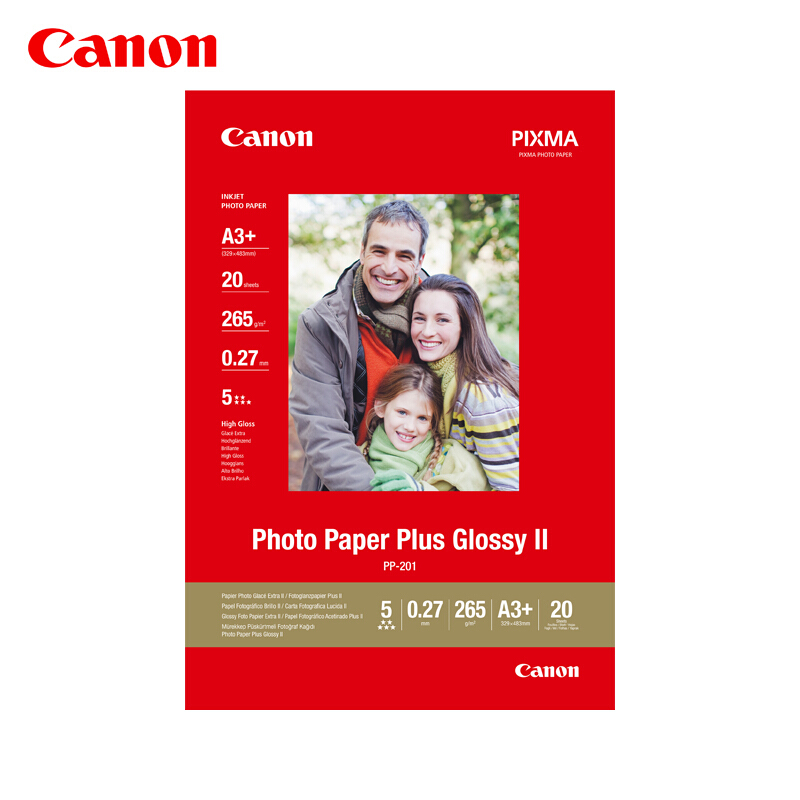 佳能（Canon） PP-201 高級(jí)光面照片紙 噴墨打印紙 (A3+/20張) _http://m.gzyiqian.cn/img/sp/83/9499037a-7cb7-491d-964d-14433ee55e4a.jpg
