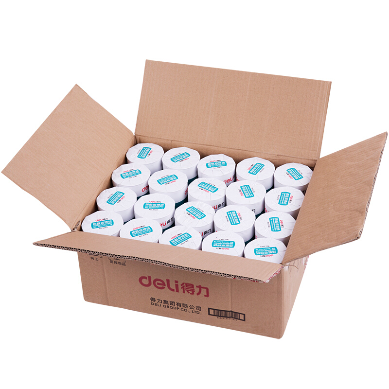 得力（deli） 3143 熱敏收銀紙80mm*80mm*56m(紅)20卷裝_http://m.gzyiqian.cn/img/sp/83/c4da1b3e-746c-4e61-9de9-a67581c52517.jpg