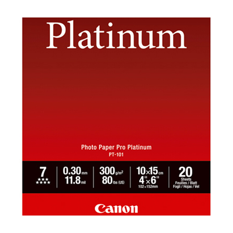 佳能（Canon） PT-101 光面噴墨打印紙 專業照片紙 (4*6/20張) _http://m.gzyiqian.cn/img/sp/83/c6d47123-2290-4167-bf37-40feb815ec34.jpg
