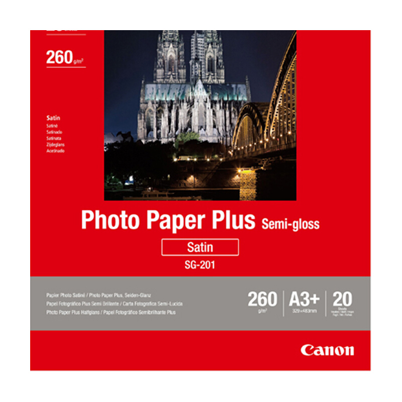 佳能（Canon） SG-201 亞高光澤照片紙 (A3/20張) _http://m.gzyiqian.cn/img/sp/83/f6c92069-d8da-4fff-9aec-d11bf738356a.jpg
