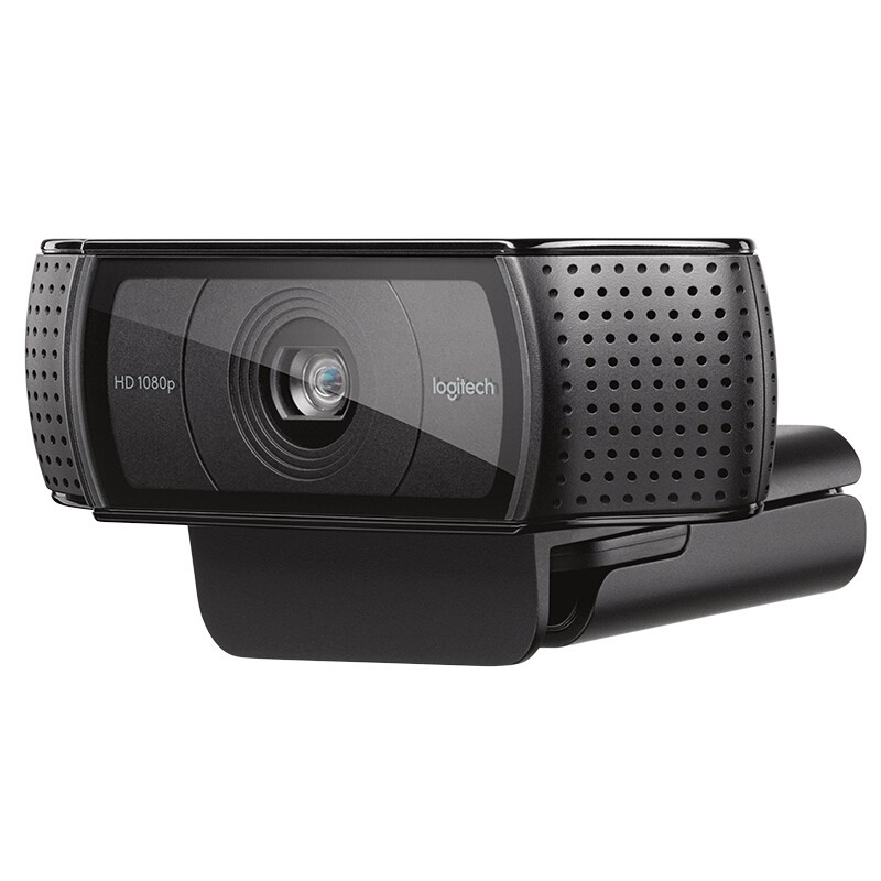 羅技（Logitech）C920e 高清網(wǎng)絡(luò)攝像頭 黑灰色_http://m.gzyiqian.cn/newimg/C202206/1656396781568.jpg
