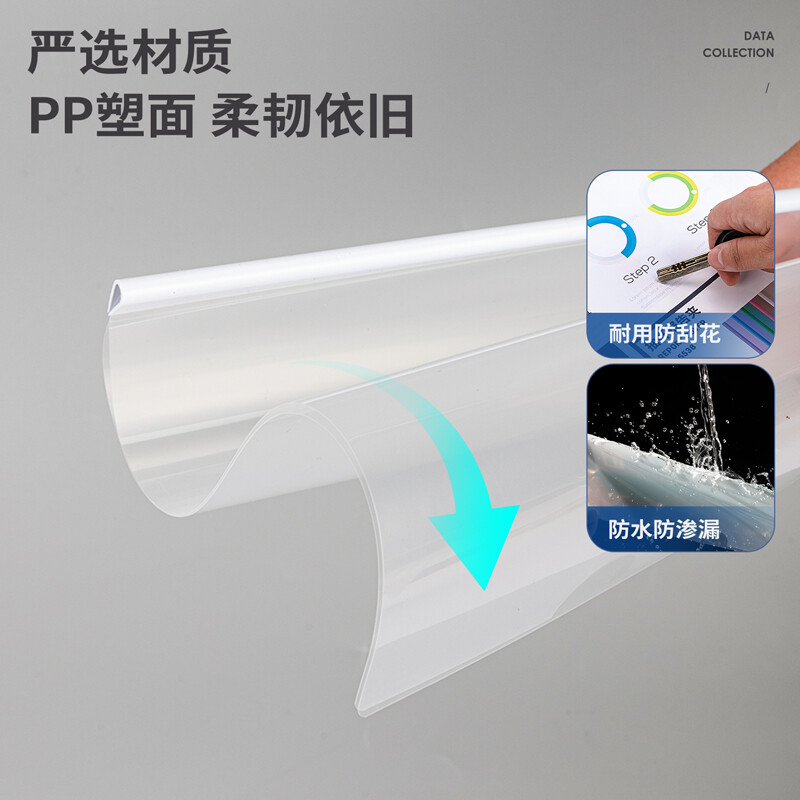 得力(deli)10只A4水滴形拉桿夾  5mm報(bào)告夾簡(jiǎn)歷夾 5538 白色透明_http://m.gzyiqian.cn/newimg/C202208/1661934794310.jpg