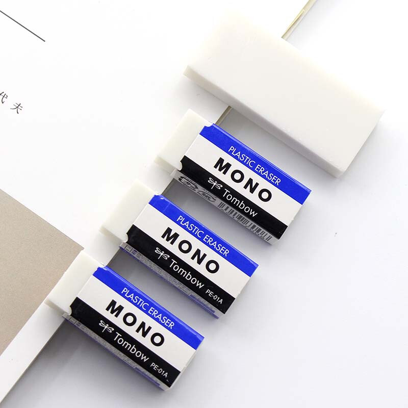 蜻蜓MONO系列美術(shù)白色繪圖鉛筆橡皮PE-01APE-03A白色10塊_http://m.gzyiqian.cn/newimg/C202209/1662539391989.jpg