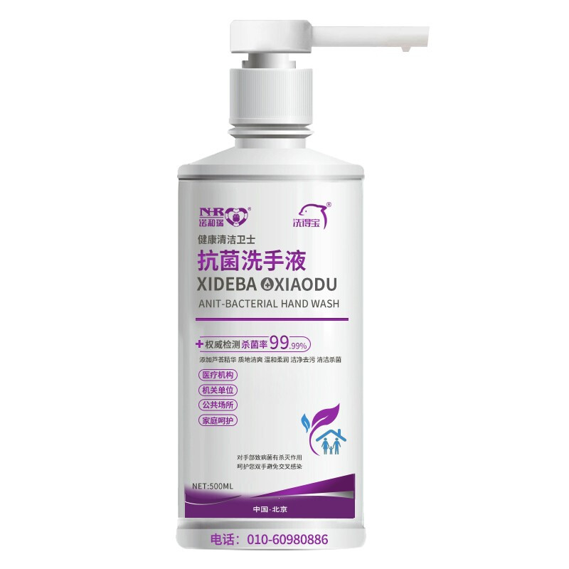 洗得寶 抗菌洗手液消毒洗手液 護膚保濕殺菌500ml/瓶_http://m.gzyiqian.cn/newimg/C202211/1668149420678.jpg