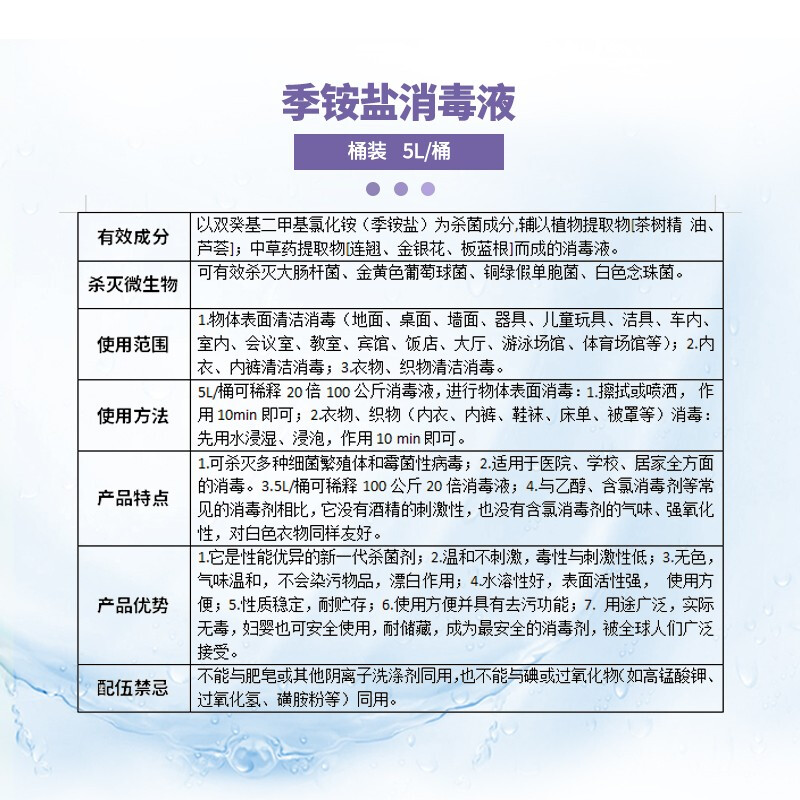 洗得寶 季銨鹽消毒液5L_http://m.gzyiqian.cn/newimg/C202211/1668154828037.jpg