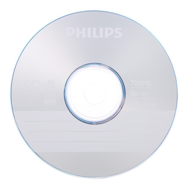 飛利浦（PHILIPS）CD-R光盤/刻錄盤 52速700M 桶裝10片_http://m.gzyiqian.cn/newimg/C202301/1672734006884.jpg