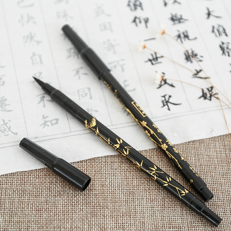 白金（PLATINUM） 中楷軟頭秀麗筆 CF-200CA 單頭_http://m.gzyiqian.cn/newimg/C202305/1684387046968.jpg